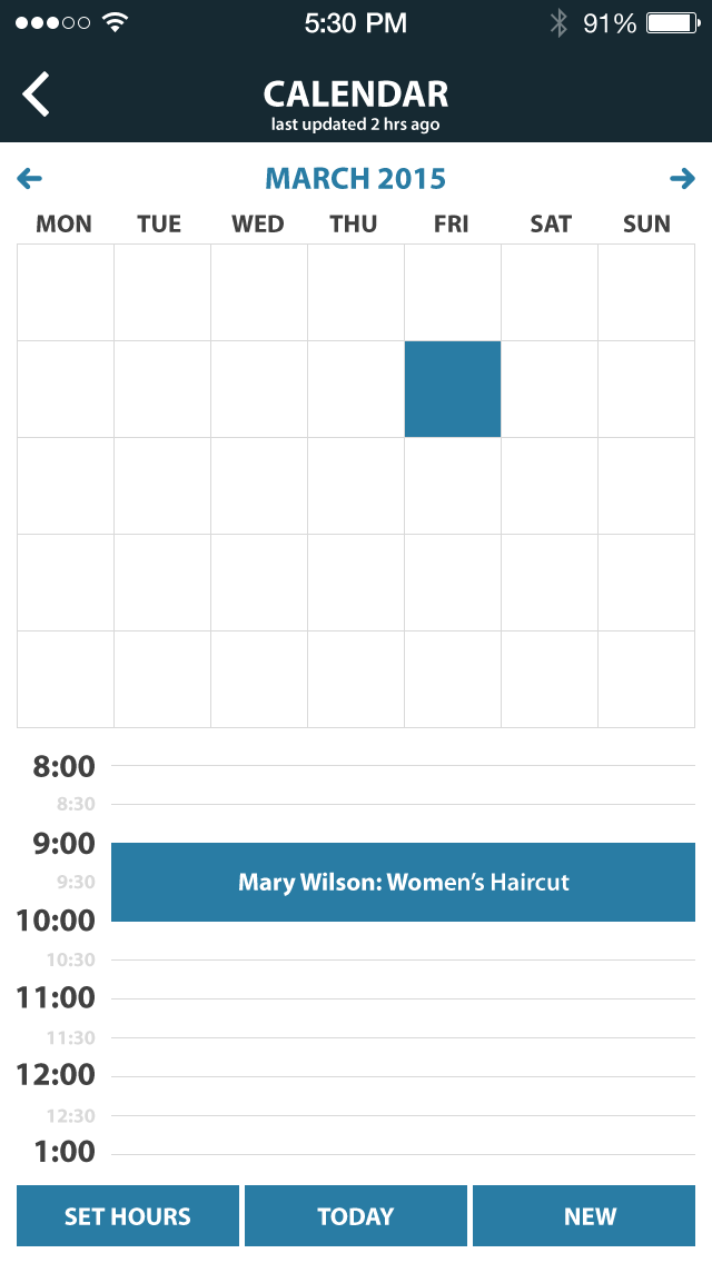 Manage and Receive Bookings